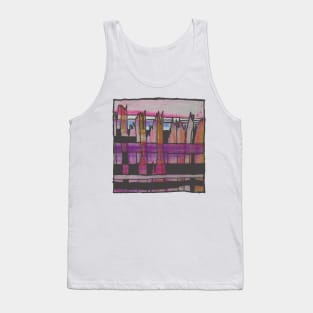 Liminal Space Sunrise Abstraction Tank Top